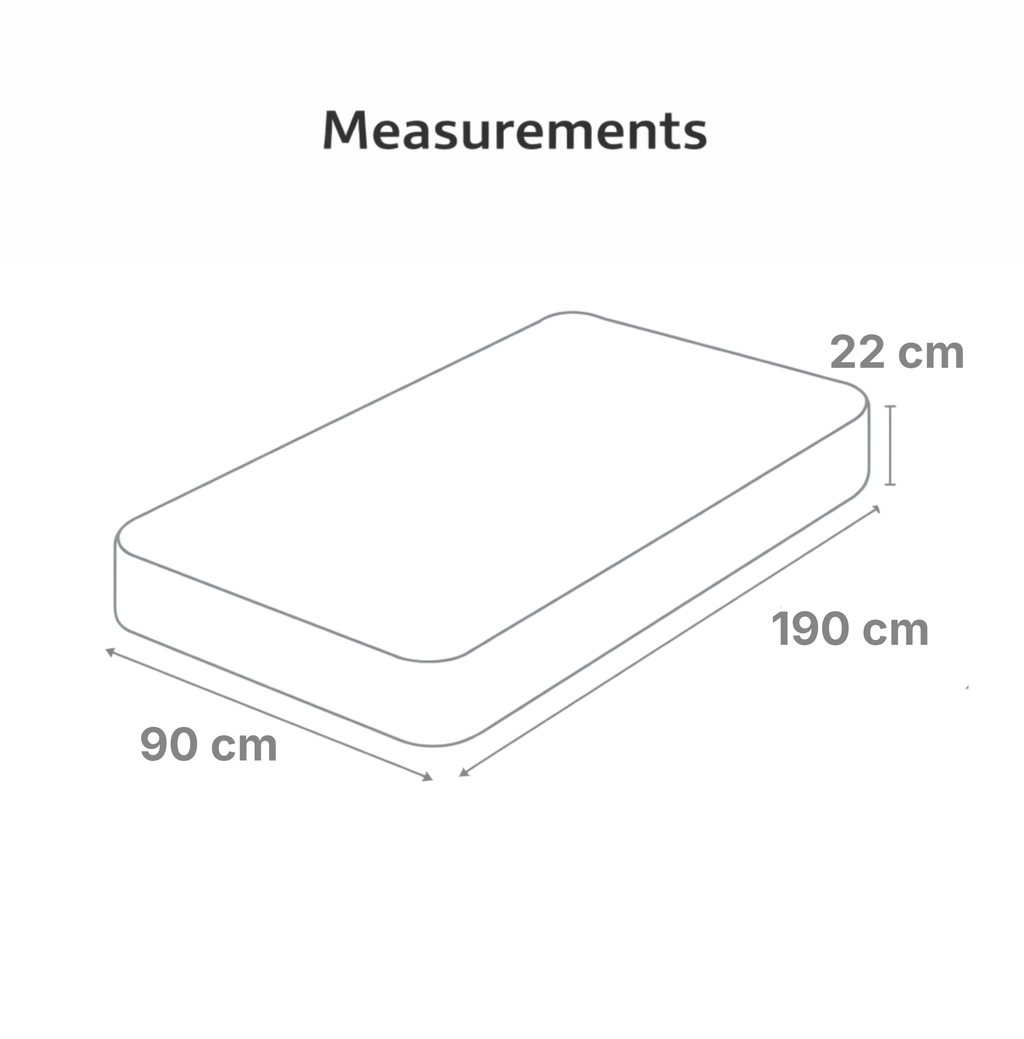 Single Spring Mattress<br>Basic · Soft feel