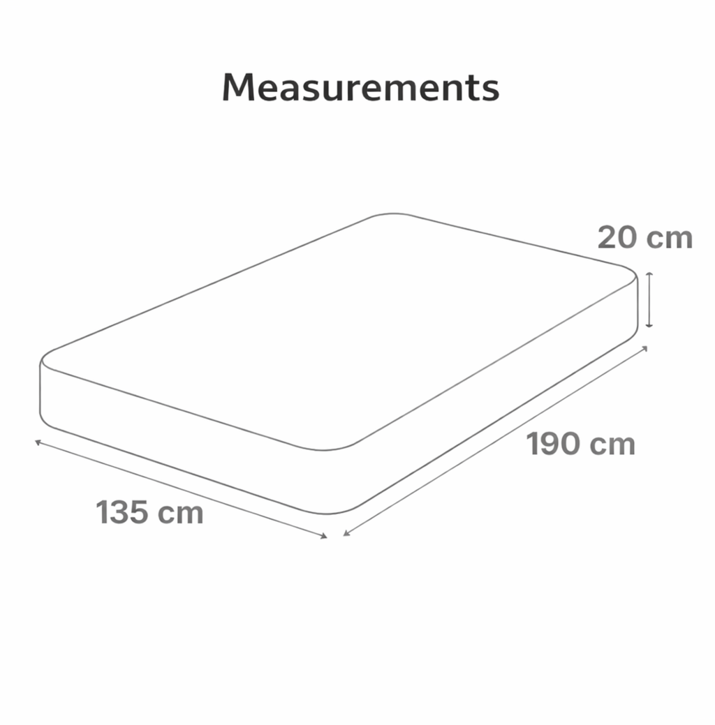 Double Spring Mattress<br>Basic · Soft feel