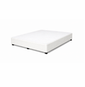 Bed Base – Double (White fabric)