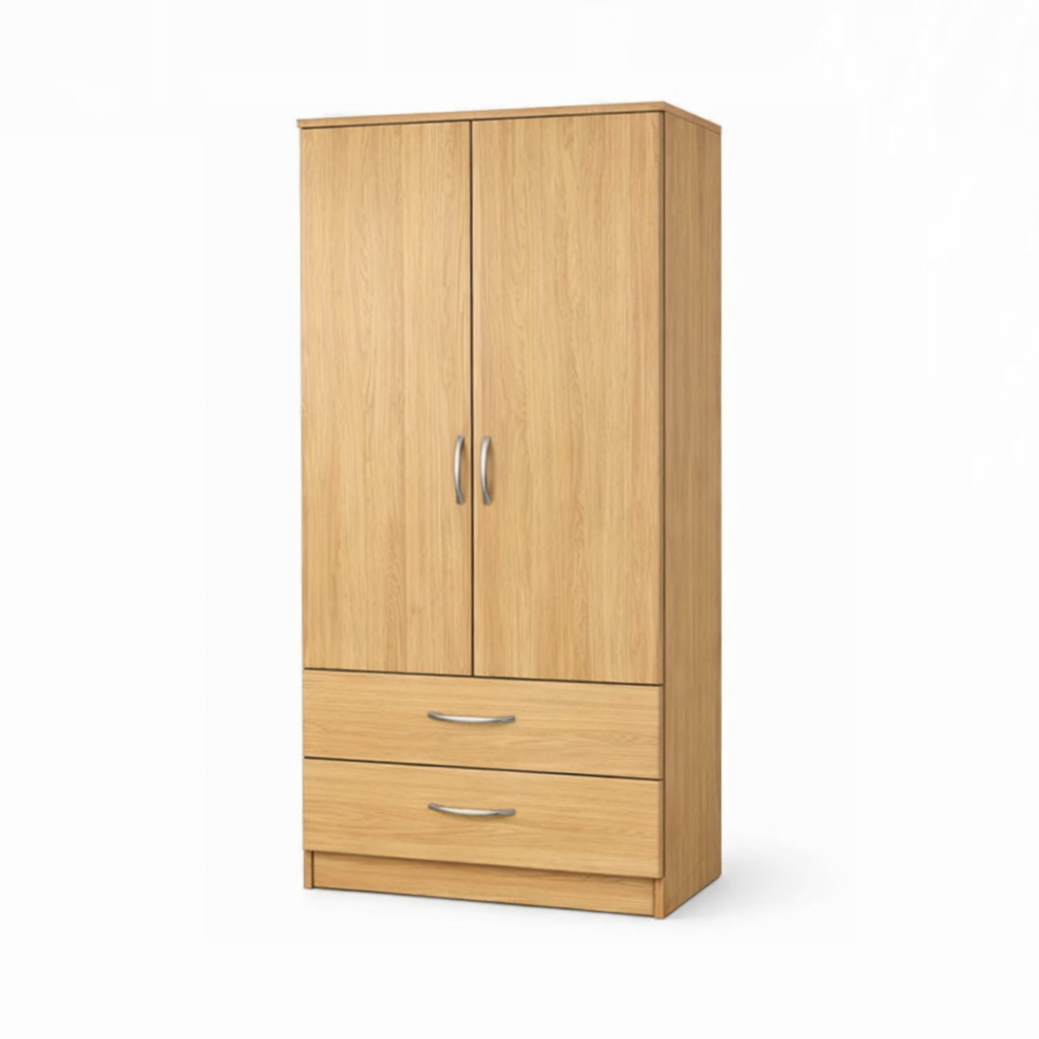 Wardrobe with Drawers – Oak