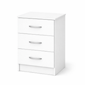 Bedside Table - White